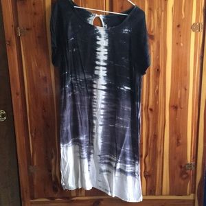 Tie-dye Tunic Dress